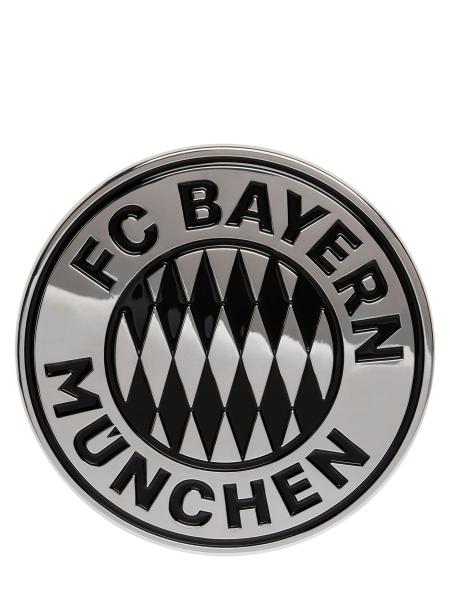 FC Bayern München Chrome Logo Silber 9,5 cm